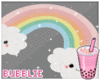 rainbow kids rug ♥