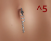 Mama Silver Belly Ring