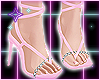 🤍 Pink Strappy Heels