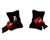 Red Lust Pillow Seating