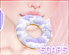 +Cloud Donut Purple