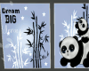 Y: Panda dream Big Art