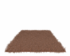 brown shag rug