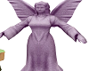 purple statue angel