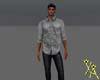 X♡A Autumn Shirt Gray