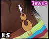 Kitty Moon Gold Earrings