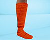 Orange Socks Tall 3 (M)