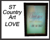 ST Country Art  LOVE