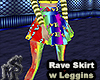 Rave Skirt w Leggins Anm