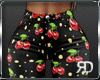 Cherry Ripped Pant