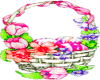 Easter Basket w/flowers