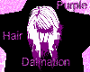 Purple Dalmation Hair