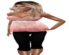 Pink Black Capris Fit