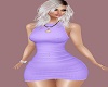 lilac summer mini dress