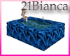 21b-blue satin tub 8 ps