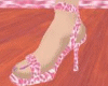 Pink Cheetah Sandals
