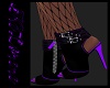 Glow Purple Boots