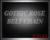 GOTHIC ROSE BELT