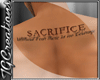 {TG} Sacrifice*M*Bck Tat