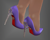Valencia Purple Heels