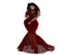Red Baronessa dress UA