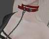 A! Choker Chains Red