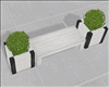 ! Modern Garden Bench