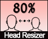 80% Head Scaler