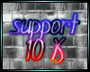 SUPPORT 10 K