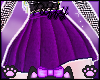 |N| School Skirt Purple