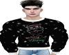 Y-black cristmas sweater