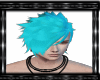 {N} Neon Blu Hair .M