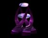 purple pile lamp