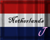 [J] Dutch Handheld Flag