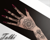 Tattoo Hand / Nail Red