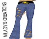 Flare jeans with Stars