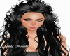 Black Long curly hair