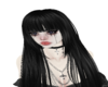 lady cross chocker goth