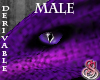 Dragon Eyes Purple M