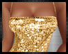 Tiziana Gold Dress RL