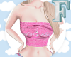 𝓕- bandeau pink