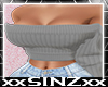 XX Gray Sweater Top Grey