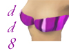 Purple Camo Bikini Top