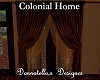 colonial home draps