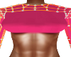 Animated Pink Crop Top