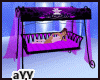 AnimatedSwing Bed Purple