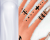 [Q]Henna nails . white