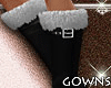 Black Fur Boots V2