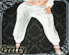 Belly Pants White