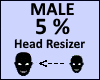 Head Scaler 5% Male